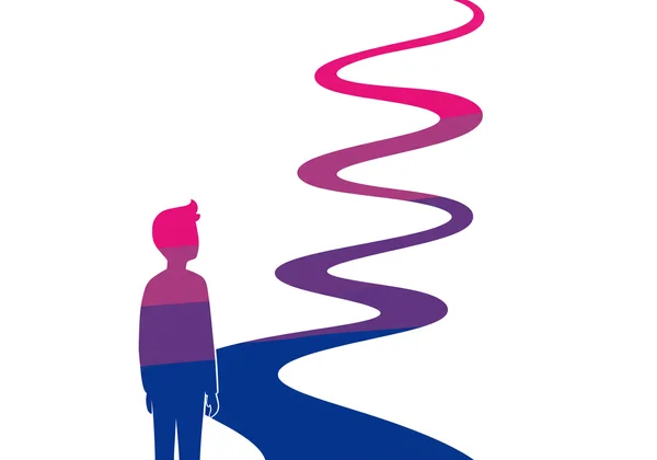 Pessoa refletindo sobre a jornada de autodescoberta sexual