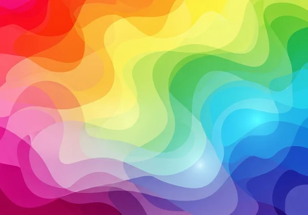 Abstract spectrum representing human identity and diversity