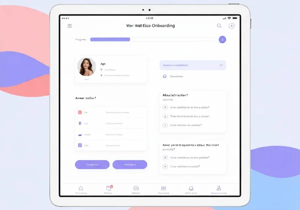 User taking an online kink preference test