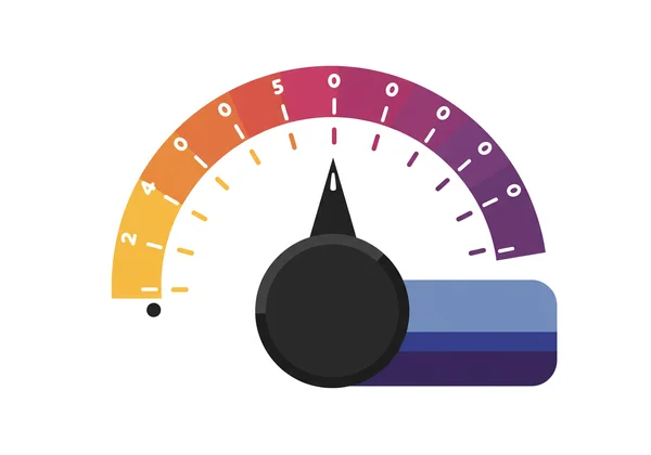 Dial showing spectrum of bisexual attraction, not 50/50