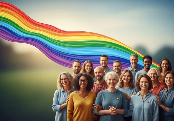 Diverse individuals representing a spectrum of identities