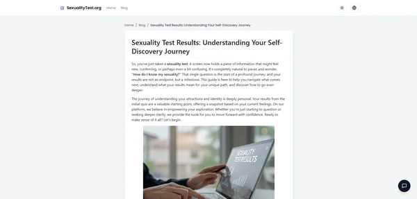 Resultados do Teste de Sexualidade: Entendendo Sua Jornada de Autodescoberta